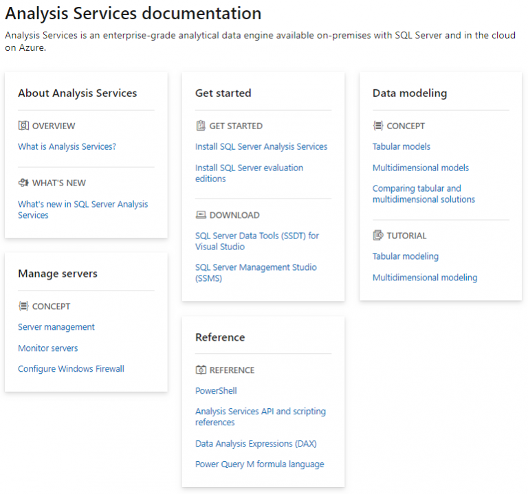 Microsoft analysis services что это за программа